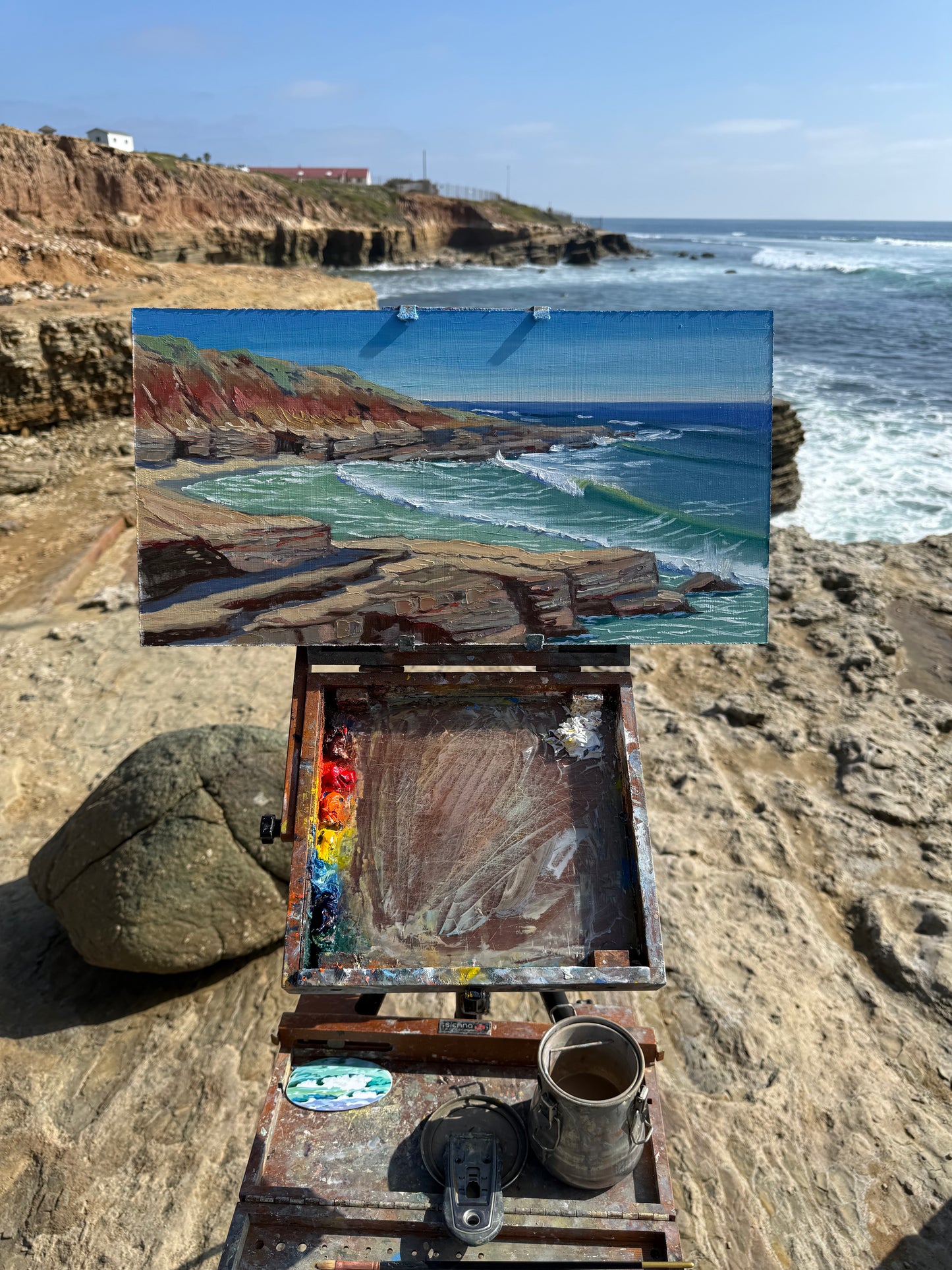 Late afternoon at the cliffs