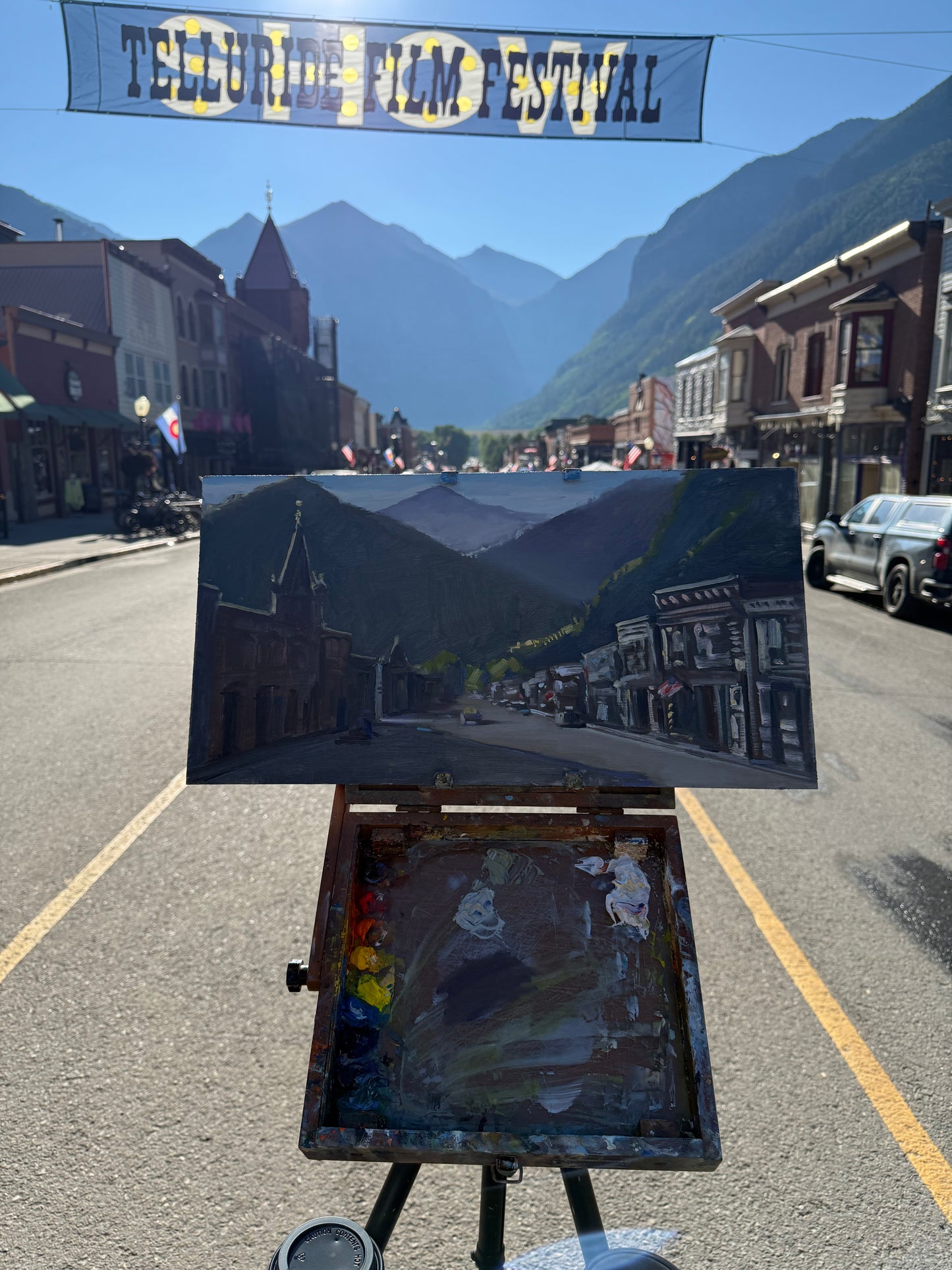 Telluride at first light