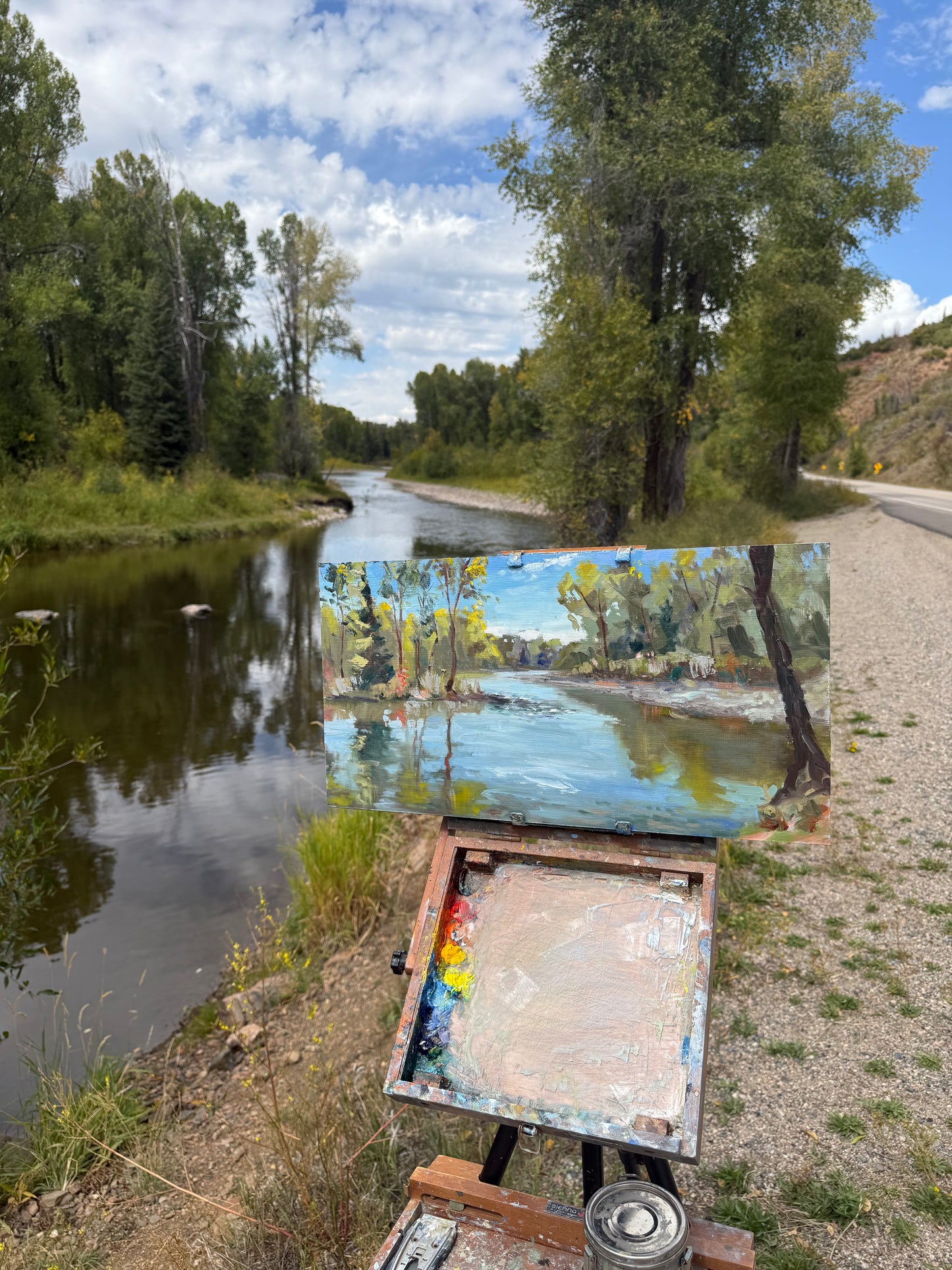 The mighty Elk River