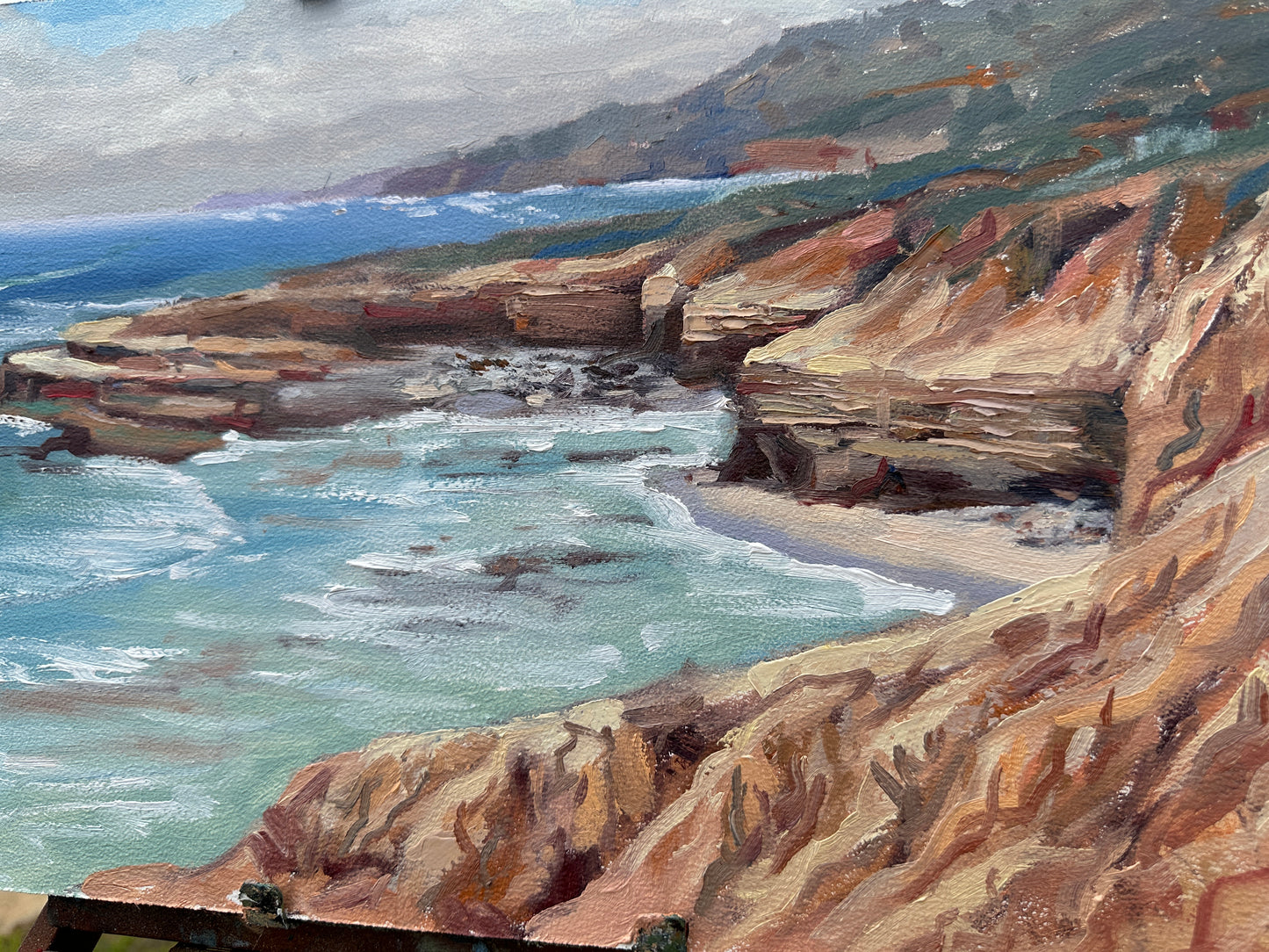 Sunset Cliffs in July