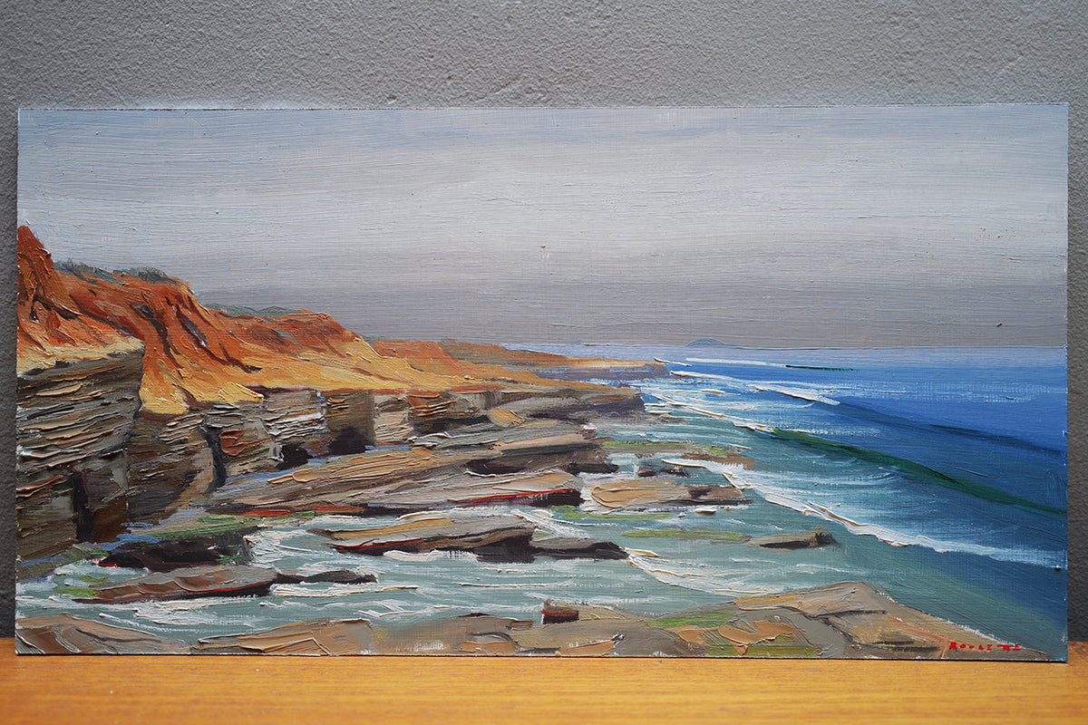 Plein Air at Sunset Cliffs California