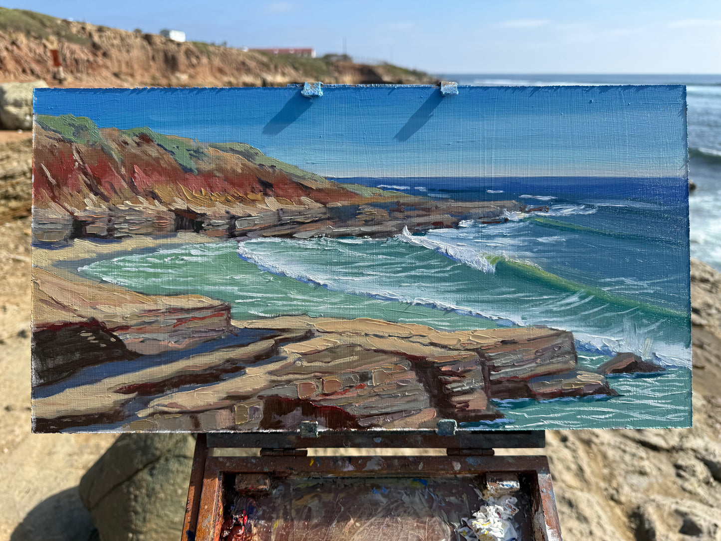 Late afternoon at the cliffs