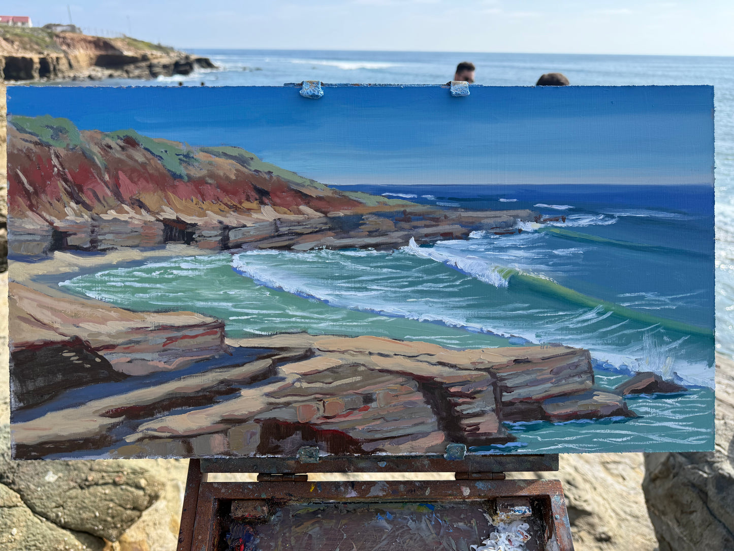 Late afternoon at the cliffs