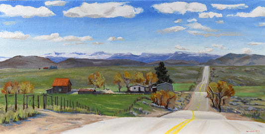Country roads in spring