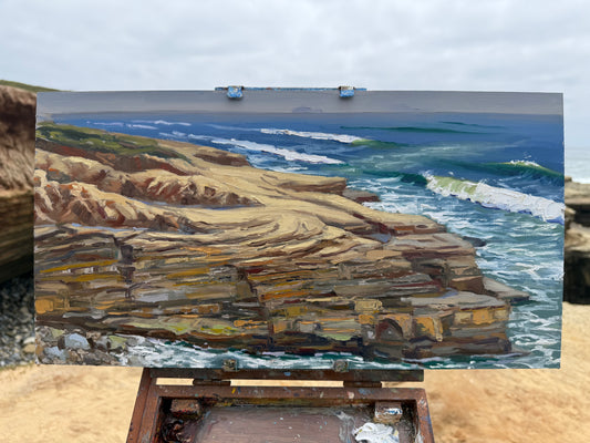 The many layers of Sunset Cliff