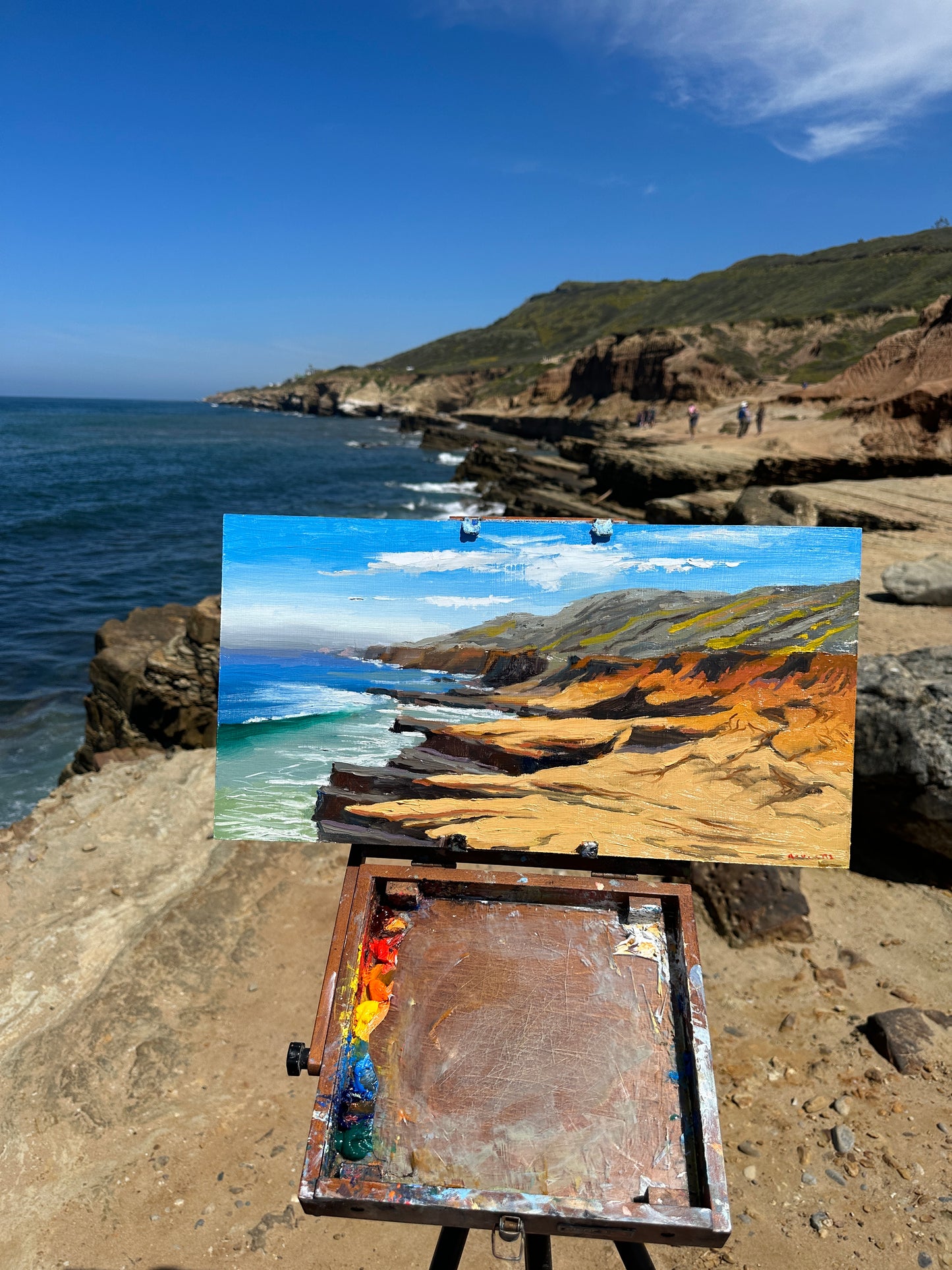 Sunset Cliffs en plein air